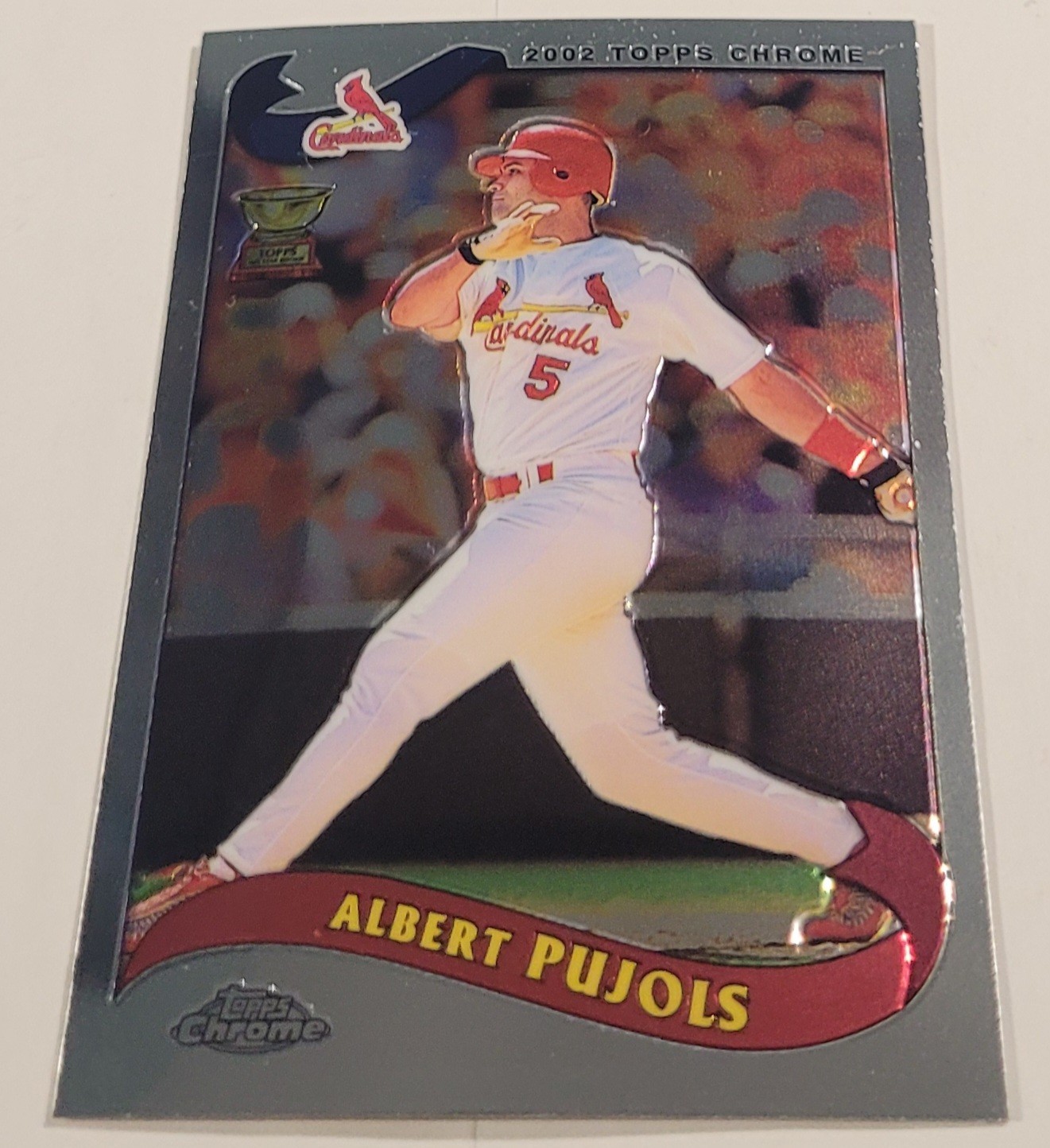 2002 Topps Chrome #160 Albert Pujols St. Louis Cardinals