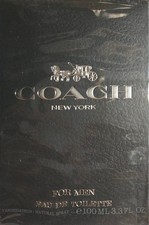 COACH NEW YORK by Coach cologne for men EDT 3.3 oz/ 100 ML, New In Box