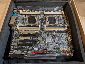 PC Carte Mère Double Xeon X5550 - 16 Go RAM - SSD 1 To - Avec Ventirads