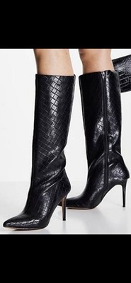 OSSOS DESIGN HIGH HEEL KNEE BOOTS - SIZE 8