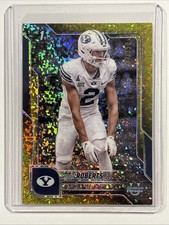 2025 Bowman University Chrome CHASE ROBERTS Yellow Mini-Diamond Refractor /350