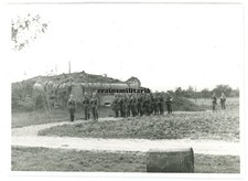 Orig. Foto Soldaten bei Westwall Bunker MUCKENSCHOPF Lichtenau b. Rheinau 1940
