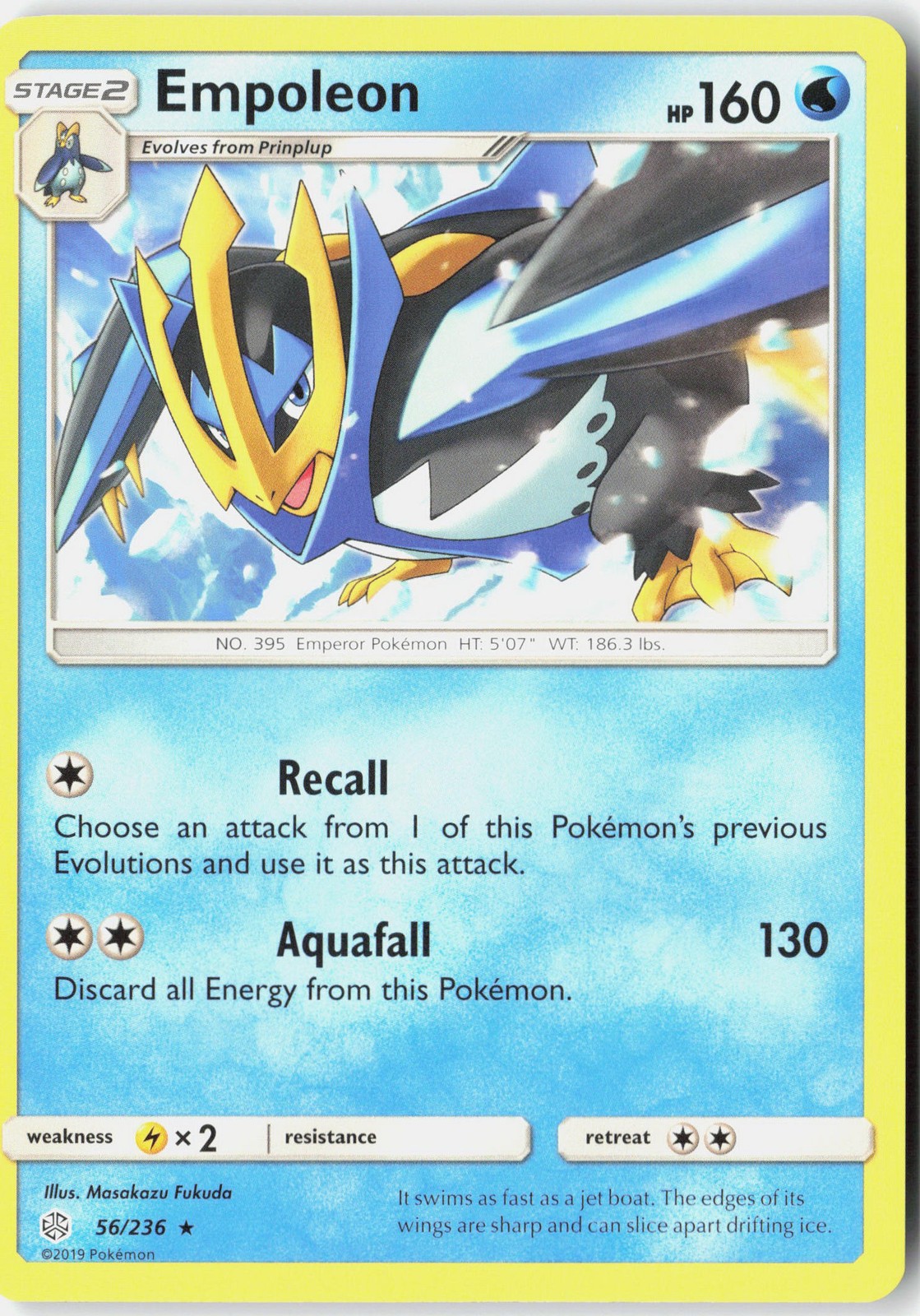SM - Cosmic Eclipse #56/236 Empoleon