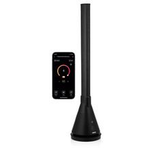 Image of Princess 2-in-1 Smart Tower Fan Heater & Cooler, Bladeless, Smart Control- Black