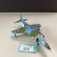 Dinky Toys No 722 Hawker Harrier Gr Mk1 Vtol Jet Fighter Die-cast Plane Unboxed.