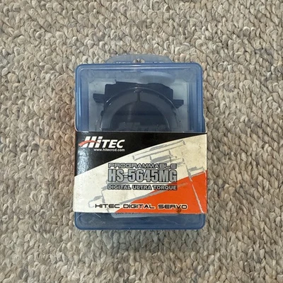 Hitec HS5645 MG 5645 Digital High Torque Metal Gear MG RC Airplane Servo NIB - Image 1 of 4