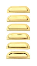 57 Chevy Bel Air Gold Fender Louvers Set Of Six 1957 Chevrolet New