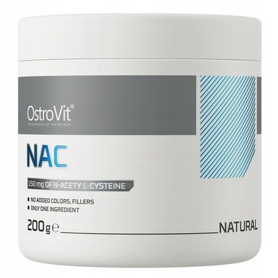OSTROVIT NAC Supreme Pure 200/400/600 g Pulver Bessere Leberfunktion DETOX