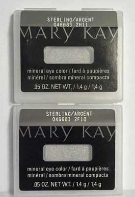 2 Mary Kay Mineral Eye Color Shadow STERLING Set of TWO