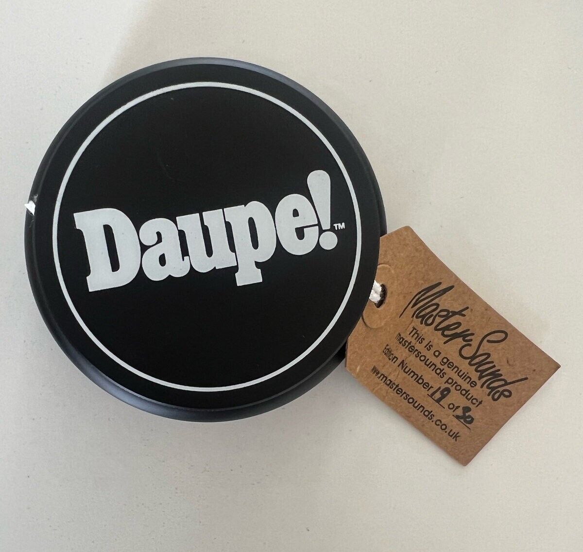 Daupe x Mastersounds - Turntable Weight (Limited Edition of Daupe x Mastersounds - Turntable Weight (Limited Edition of