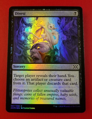1x Divest | FOIL | Double Masters | MTG Magic Cards