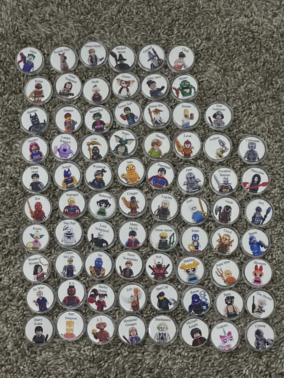 Lego Dimensions NFC Tags *Per Character*