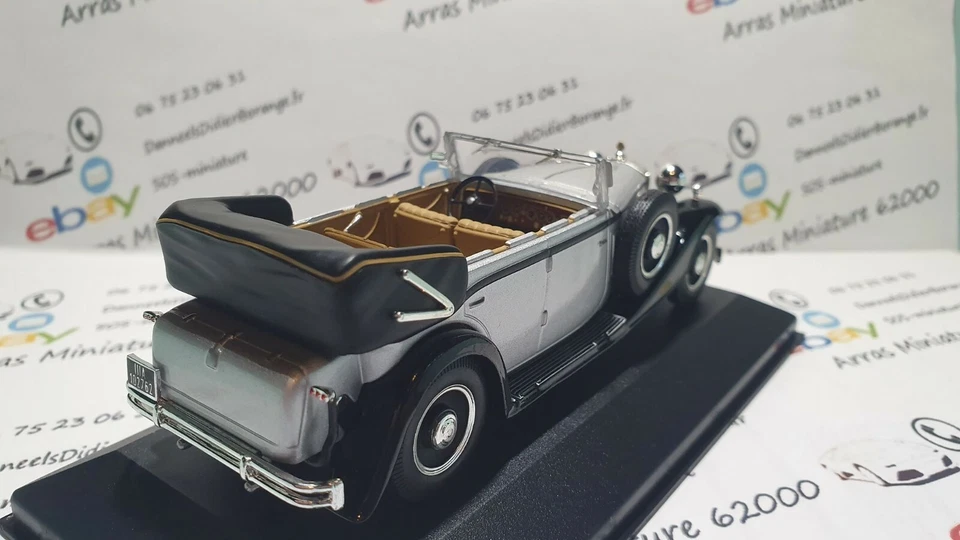 Maybach V12 DS8 - 1930 1:43 eme avec boite plexi ( neuf ) - Photo 2/3