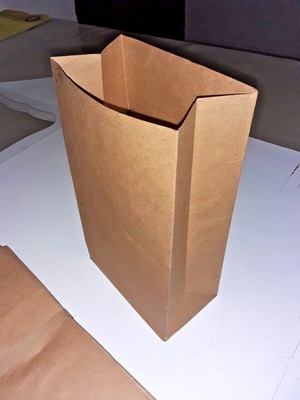 Paper Bags Disposable Kraft Vintage Brown Eco-Friendly 4 Bread, Sandwich, Candy