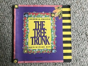 Vintage Georgia-Pacific Advertising - The Tree Trunk Activities Kit Book