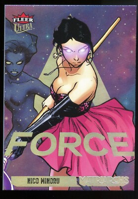 2024 Fleer Ultra Marvel Matriarchs A-Force Insert Card AF-19 Nico Minoru