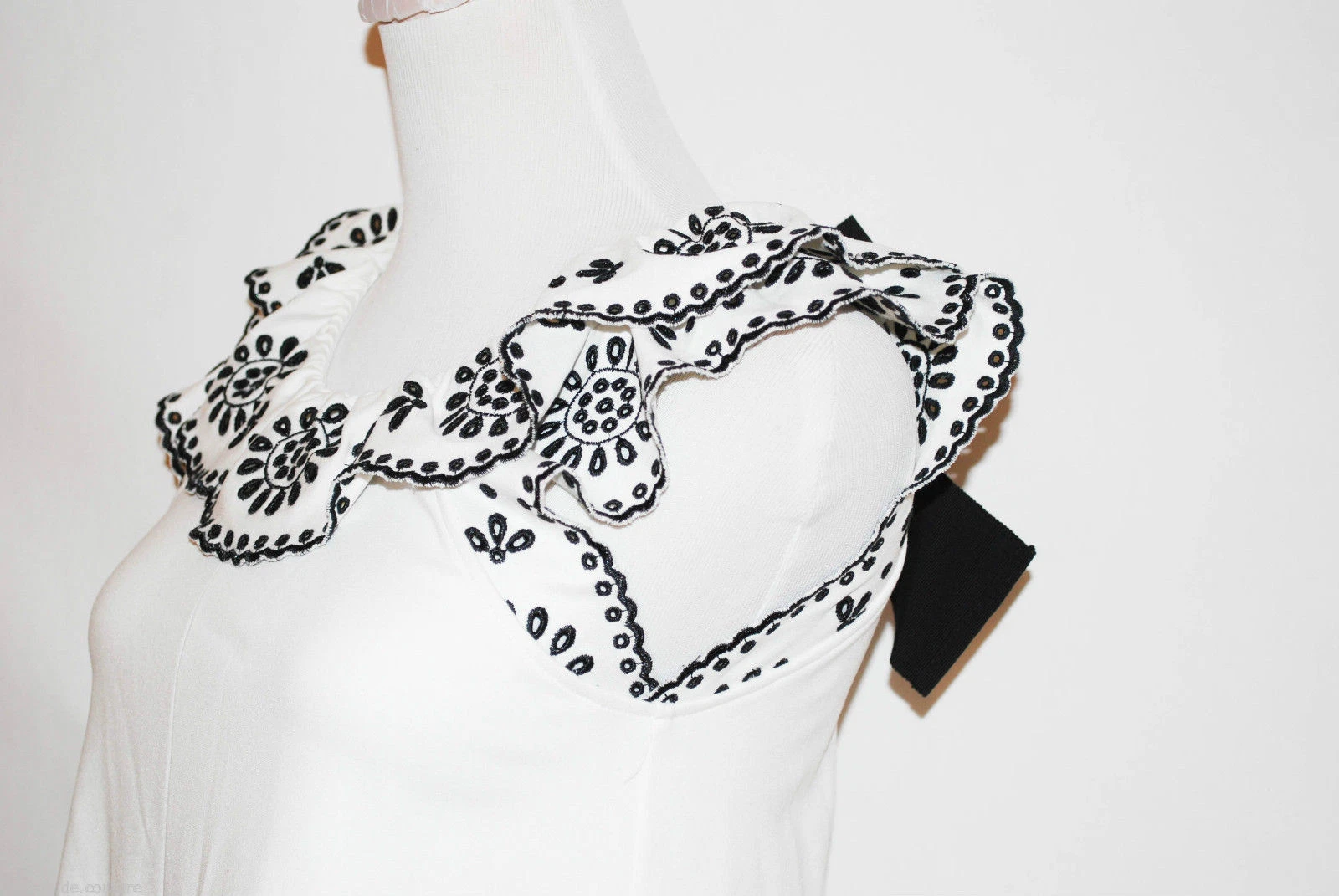 ABITO DONNA ROSSO VALENTINO BIANCO NERO ELEGANTE TAGLIA SMALL