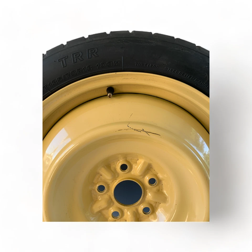 2008 LEXUS IS F EMERGENCY SPARE WHEEL RIM TIRE BRIDGESTONE 135/70/18 798 ++ #A37 - Image 3 of 4