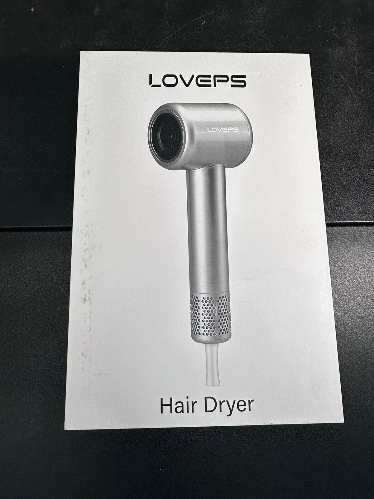 Loveps Hair Dryer w/ Diffuser 1400w GREY eBay