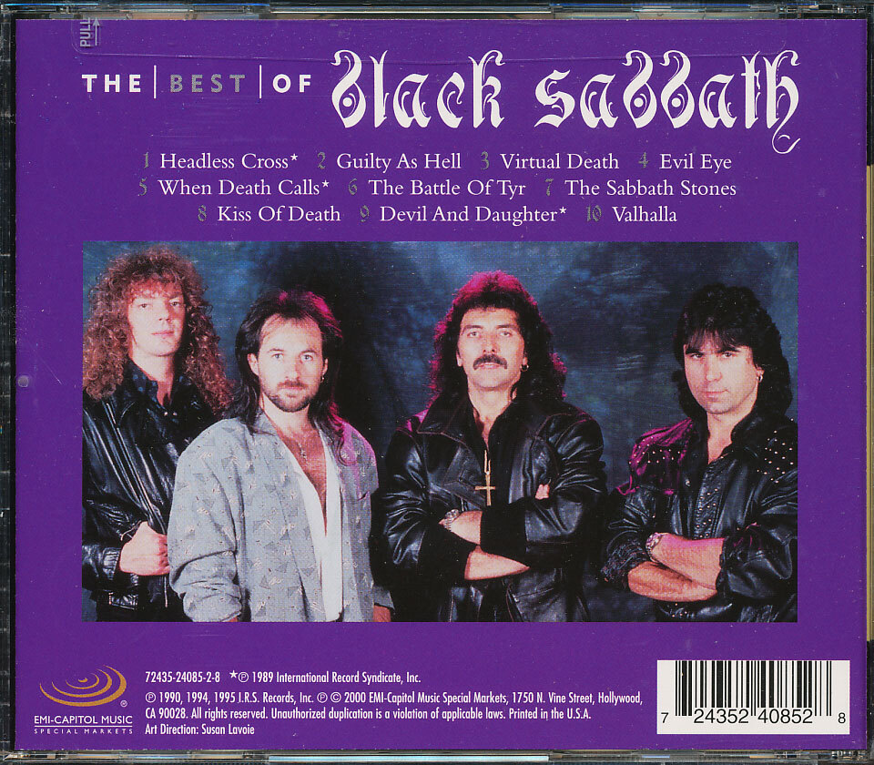 THE BEST OF Black Sabbath 帯付き　美品　obi Black Sabbath - The Best Of CD **BRAND NEW/STILL SEALED