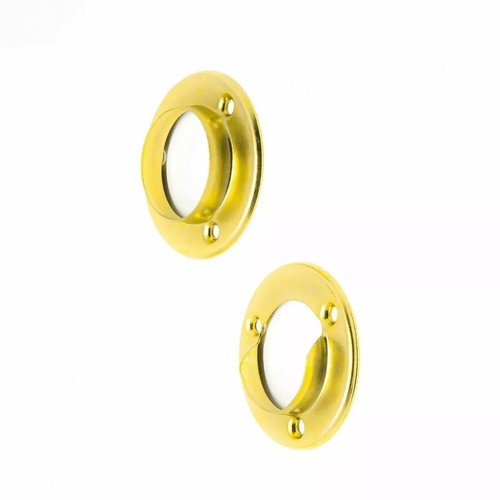 Pair of Everbilt Closet Rod Metal Pole Support Sockets for 1-3/8 in Rods 364095 - Picture 4 of 12