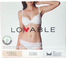 Reggiseno LOVABLE Imbottito con FERRETTO My Bio Comfort COTONE Biologico Certif.
