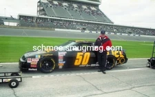 VINTAGE RACING PHOTO 8X10 #3270-34; AJ FOYT, 1993 DAYTONA 500; NASCAR, SLICK 50