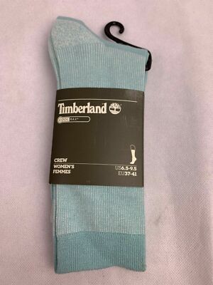 Timberland Light Blue Cool max 2 Pair Pack Crew Women s Socks A17TZ-A56