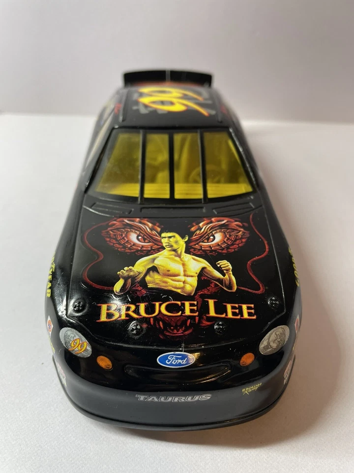 #99 Jeff Burton Bruce Lee 1:24 Diecast NASCAR Ford Taurus Mattel 1997 - Image 3 of 4