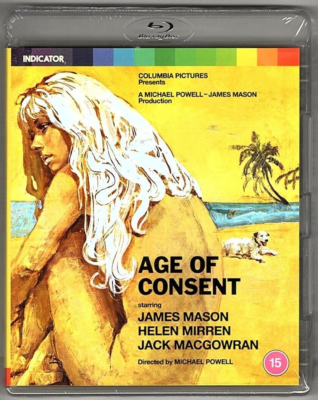 #ad #ad Age of Consent Blu ray 1969 Indicator #112 James Mason Helen Mirren $18.99