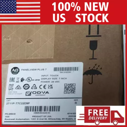 ALLEN BRADLEY New Sealed 2711P T7C22D9P 2711P-T7C22D9P Free Shipping - Picture 1 of 1