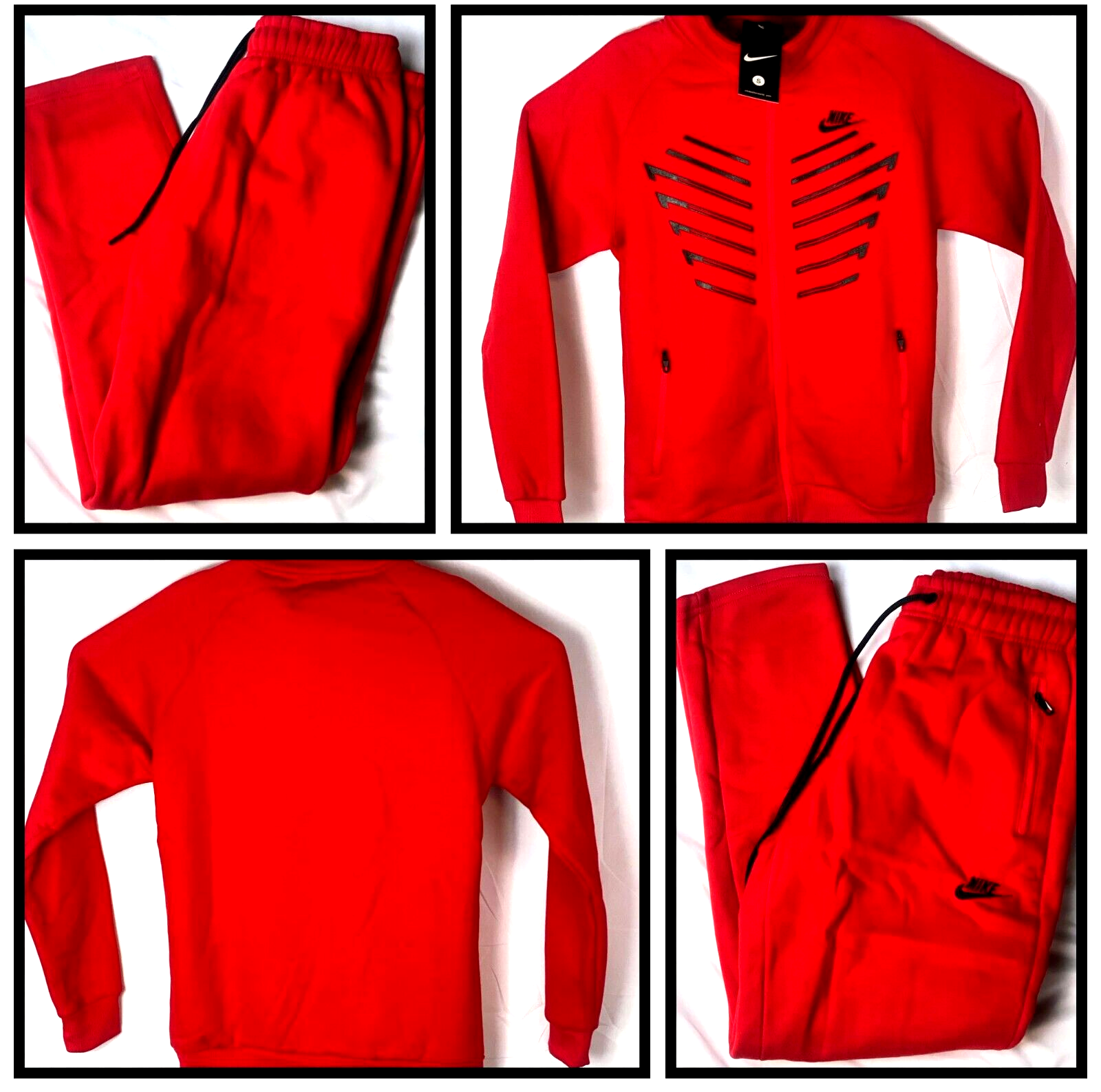 Nike Men's Fleece Sweat Suit Jacket/Joggers Outfit eBay