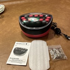 Remington Hot Rollers Model H-5600 20-Piece w/ 20 Pins Red Black Gray Tested