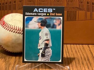  Ildemaro Vargas Chicago Cubs Rising Prospect Nostalgic Topps Heritage 