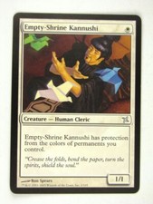 MTG Magic: The Gathering Cards: EMPTY-SHRINE KANNUSHI BOK