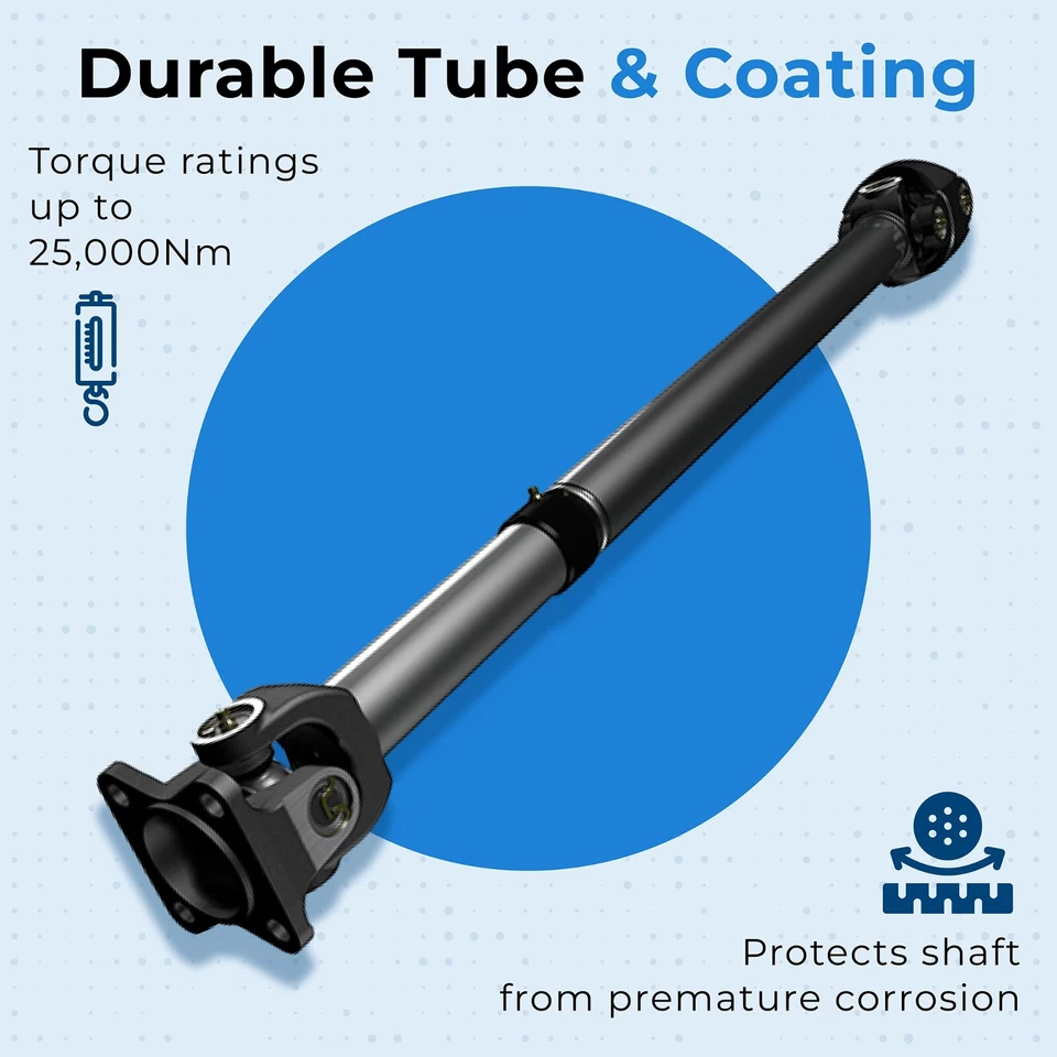 94.75 in Rear Driveshaft Prop Shaft for 2011-2014 Ford F-150 V6 3.7L RWD Foto 4 de 4