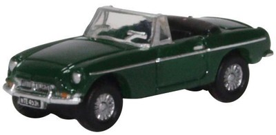 Oxford Diecast MGB Roadster British Racing grün Maßstab 1:148