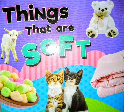 Things that are Soft Hardcover Board Book Pre-K Toddler NEW!