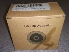 Full HD 1080P Webcam 30 fps with Microphone USB 2.0 for Recording Calling Gaming