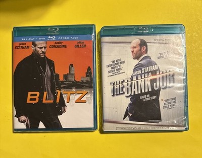 BLITZ + THE BANK JOB (2 BLU-RAY LOT) JASON STATHAM - BRAND NEW FREE SHIPPNG