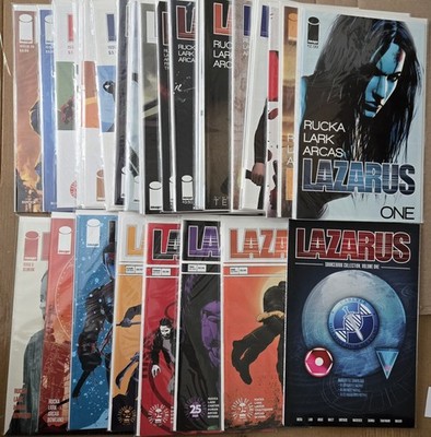 Lazarus #1-28 Complete Image Comics 2013 VF+ Sourcebook 1, Risen 1-3, X+66 1-4