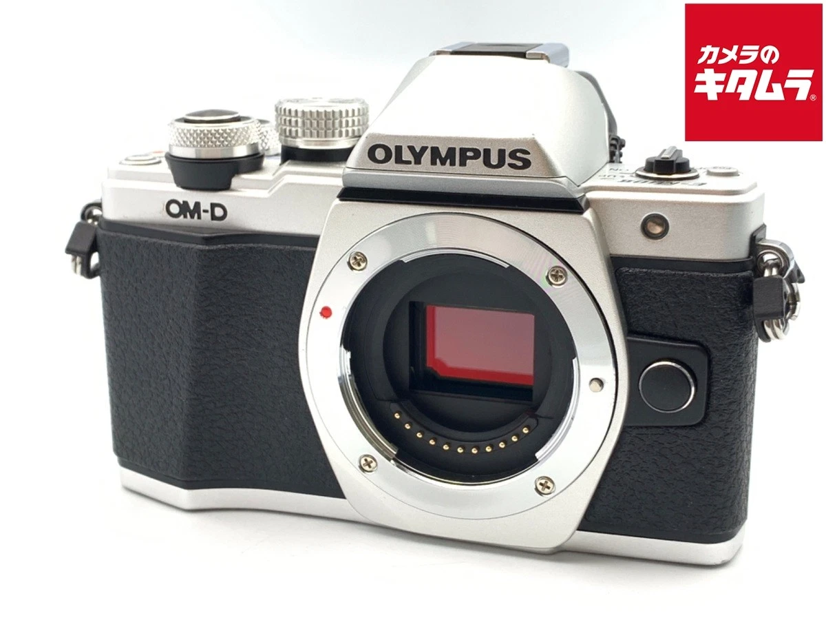 【マイル】OLYMPUS OM−D E−M10  シルバー【ジャンク】 OLYMPUS OM-D E-M10 シルバー – ねりま中古カメラきつね堂