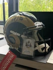 Marshall Faulk Rams Authentic Helmet Autograph Fanatics & Flawless Card /20 Auto