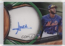2018 Topps Tribute Tribute Auto Green 22/99 Amed Rosario #TA-ARO Auto v1x