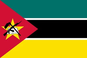Mozambique Flag Self Adhesive Vinyl Sticker Decal, Various Sizes, Made to Order
