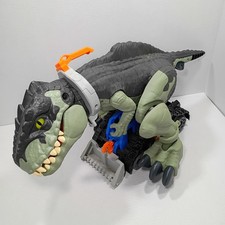 Imaginext Jurassic World Dominion Mega Stomp Rumble Giga Dino Tested Works
