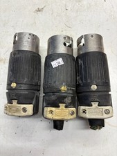 3 Pack - HUBBELL CS8365C 250v 3 phase 3 prong Plug