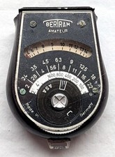 Vintage Bertram Amateur Bakelite Light Meter Made in Germany