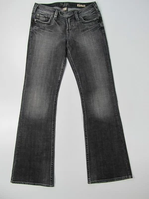Silver Jeans Tina Trousers Hose Denim Jeans Pantalone Blau Neu 28 - Bild 1 von 3