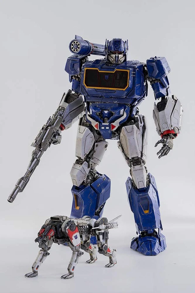 threezero DLX BUMBLEBEE SOUNDWAVE RAVAGE 28.5cm Action Figure - Image 2 of 4